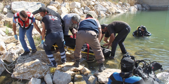 Baraj glnde kaybolan iki kiinin cesetleri bulundu
