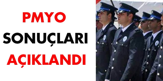PMYO sonuçları açıklandı