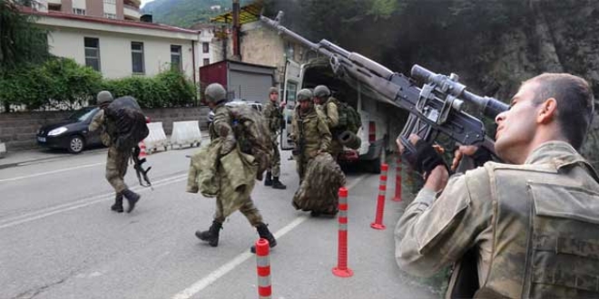Maçka'da büyük operasyon başladı