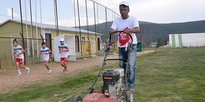 Cezasını spora hizmet ederek çekiyor