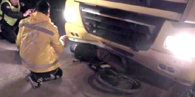 Konya'da tır, elektrikli bisiklete çarptı: 1 ölü, 1 yaralı