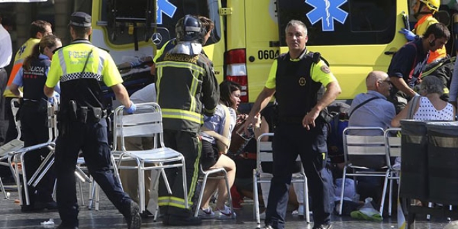 Barcelona'daki saldrda bir Trk ar yaraland