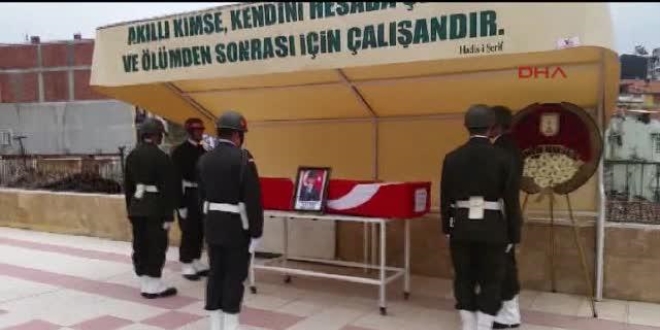 Kore gazisi son yolculuğuna uğurlandı