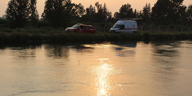 Sulama kanal�na giren ki�inin kayboldu�u iddias�