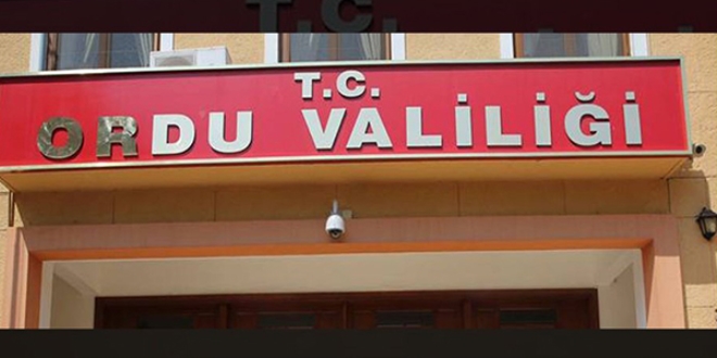 Ordu'da valilik ve belediye, bayramlaşma programından vazgeçti