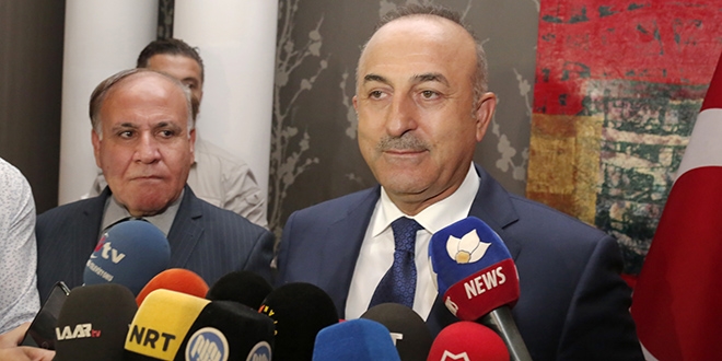 �avu�o�lu: Irak'�n toprak b�t�nl���n� destekliyoruz