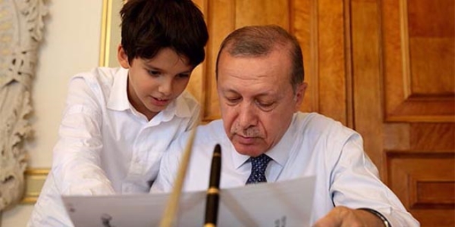 Cumhurbakan Erdoan'dan zel fotoraflar
