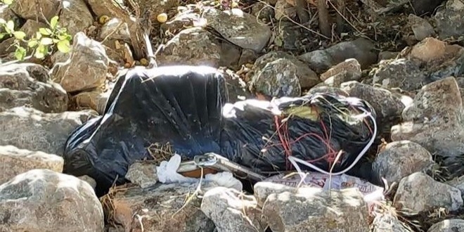 PKK'nın arazide gizlediği patlayıcılar imha edildi