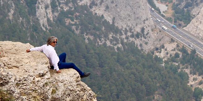 Kaymakamdan adrenalin dozu yüksek fotoğraflar