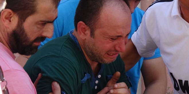 Bir babanın en acı anı!