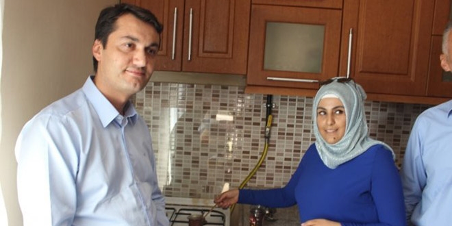 Mardin'de doğalgaz sevinci