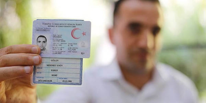 'Glen' soyadn 'Erdoan' olarak deitirdi