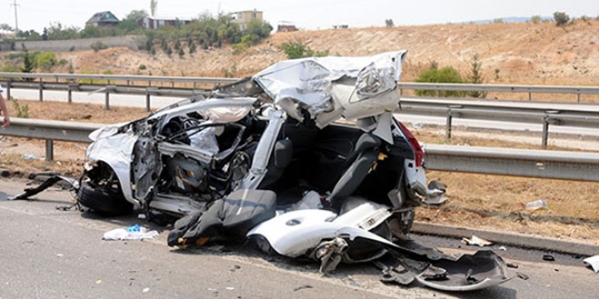 Otomobil ile TIR �arp��t�: 1 �l�