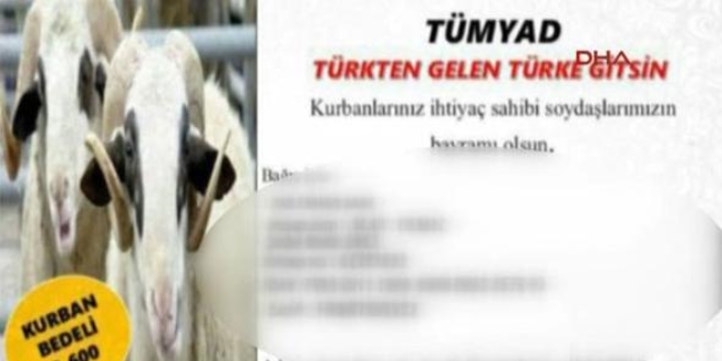 Dikkat! Kurban paralarınızı dolandırıcılara kaptırmayın
