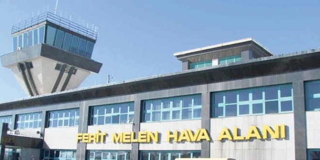 Van Ferit Melen Havalimanında yangın