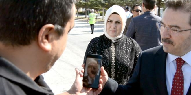 Bakan soylu sürücü ile görüntülü konuştu