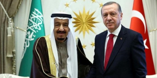 Suudi Arabistan Kral, Erdoan'a tebrik mesaj gnderdi