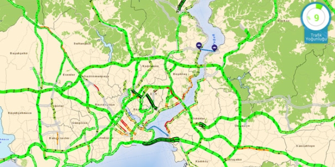 �stanbul'un yollar� bug�n bombo� kald�!