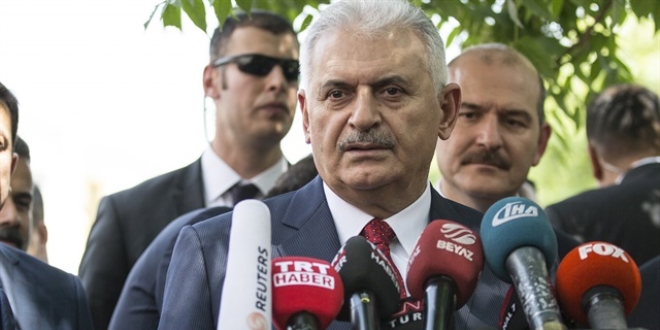 Başbakan Yıldırım'dan bayram namazı sonrası açıklama