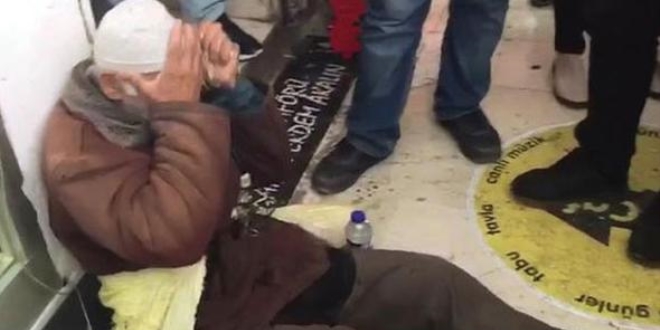 Belediye ya�l� adama �hlamurlar�n� teslim edip, �z�r diledi