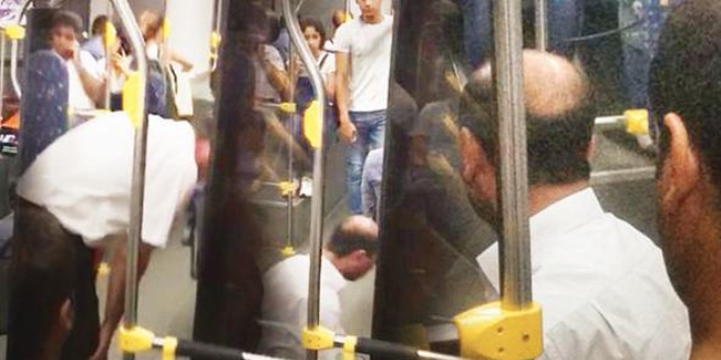 Otob�s� durdurup namaz k�lan �of�re ceza