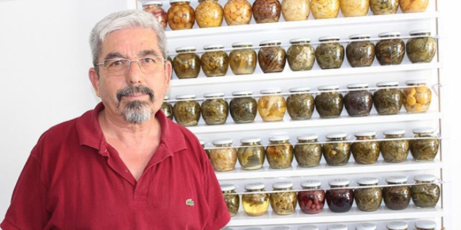 Ürettiği 640 çeşit turşuya patent alacak