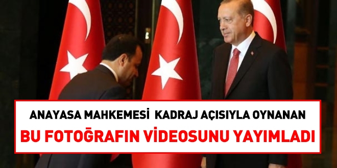 AYM Başkanı Arslan: O fotoğraf gerçeği yansıtmıyor