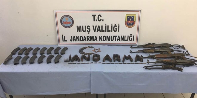 Muş'ta 5 terörist etkisiz hale getirildi