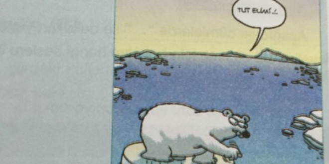 Ders kitabında karikatür skandalı