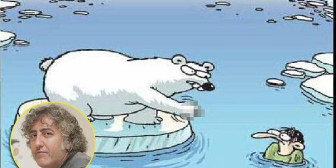 Okul kitabındaki o karikatürün çizerinden açıklama