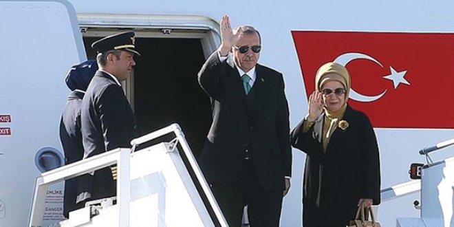 Cumhurbaşkanı Erdoğan Kazakistan'dan ayrıldı