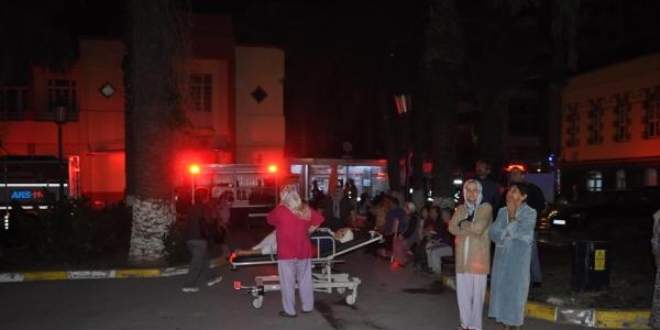 ADÜ Araştırma ve Uygulama Hastanesinde yangın