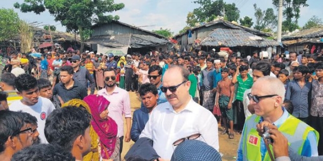 Arakan'da yalnız Türkiye vardı