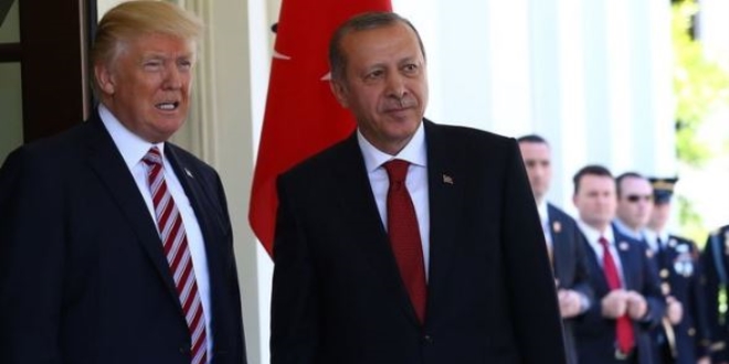 Erdoan ile ABD Bakan Trump ABD'de biraraya gelecek