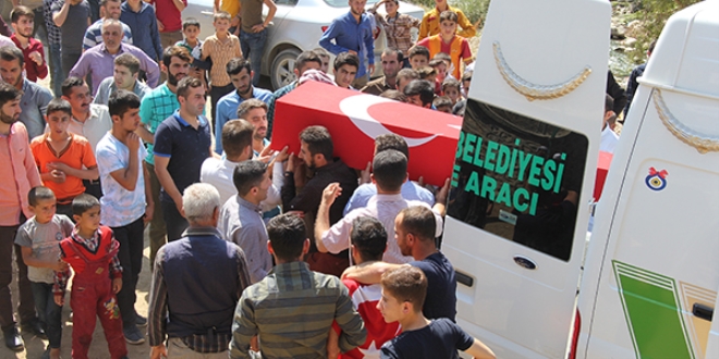 Şehit güvenlik korucusunun cenazesi toprağa verildi