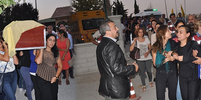 HDP'li Tuğluk, annesinin cenazesine katıldı