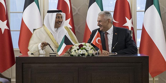 Türkiye ile Kuveyt ortak bildiri imzaladı