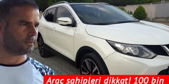 100 bin liralık aracı gözlerinin önünde çalındı