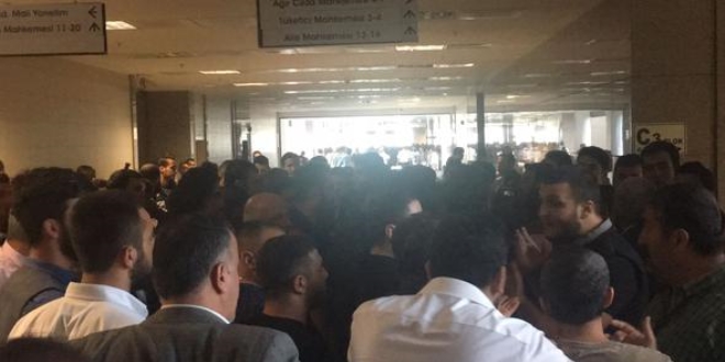 Adliye karıştı! Sarallar ve Şahinler birbirlerine girdi