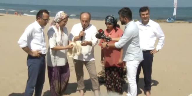 Topbaş, Şile bezini basına tanıttı