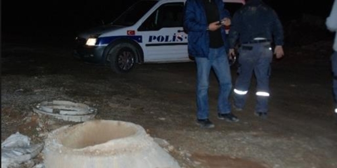 Tramvay çalışmaları sırasında doğalgaz borusu zarar gördü