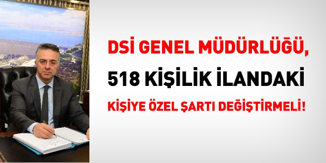 DS, 518 kiilik ilandaki kiiye zel art deitirmeli!