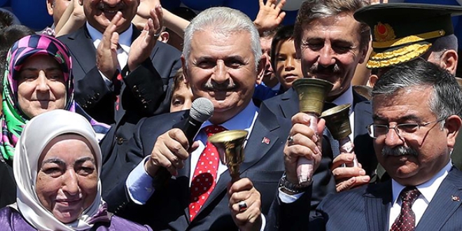 Başbakan Yıldırım, ilk ders zilini Şanlıurfa'da çalacak