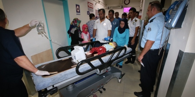 Bartın'da 4. kattan düşen bebek ağır yaralandı