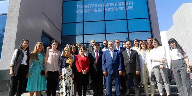 Türkiye Maarif Vakfı Gürcistan'da okul açtı