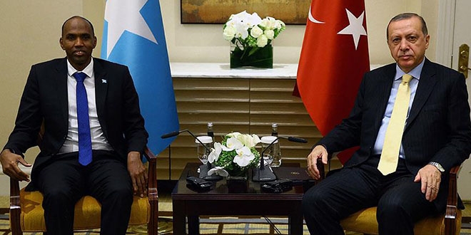 Erdoğan, Somali Başbakanı Hayri'yi kabul etti