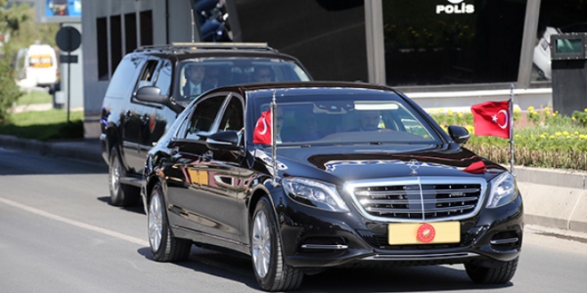 Cumhurba�kan� Erdo�an yurda d�nd�