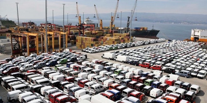 Türkiye'den Avrupa'ya otomotiv satışı azaldı