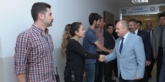 Eskişehir Valisi'nden İl Emniyet Müdürlüğüne ziyaret