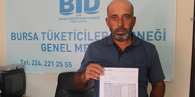 Bankadan kredi çektiğini 17 ay sonra öğrendi